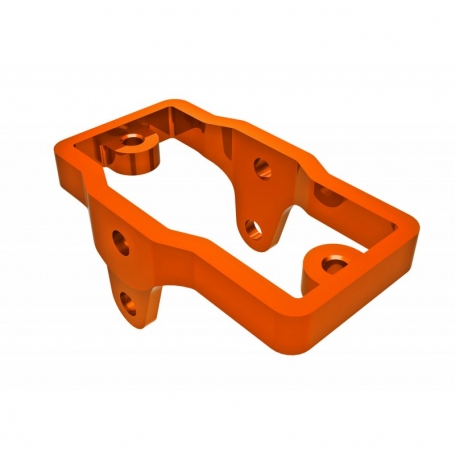 Traxxas 9739-ORNG Supporto Servo in Alluminio 6061-T6 Anodizzato - Arancio Per 1/18