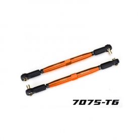 Traxxas 7748-ORNG Tiranti Convergenza Xmaxx in alluminio 7075-T6 157mm - Arancio