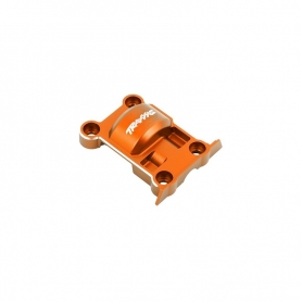 Traxxas 7787-ORNG Carter copertura trasmissione in alluminio 6061-T6 - Arancio