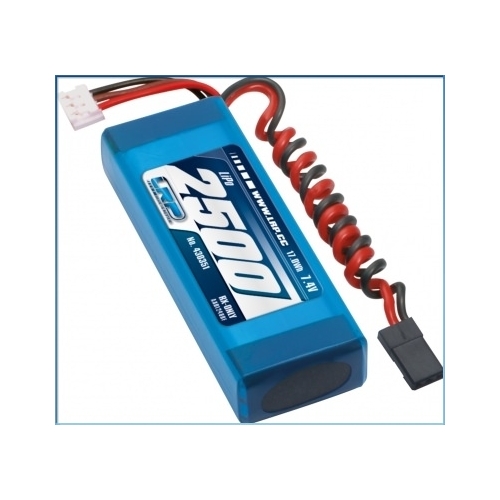 LRP VTEC LiPo 2500 RX-Pack 2/3A Straight – RX-only – 7.4V