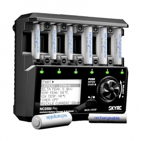 SkyRC NC2500 Pro Battery Charger 6 AA/AAA DC 3A