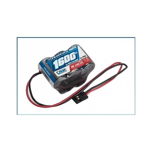 LRP XTEC RX-pack Hump 2/3A NiMH – JR – 6.0V – 1600mAh