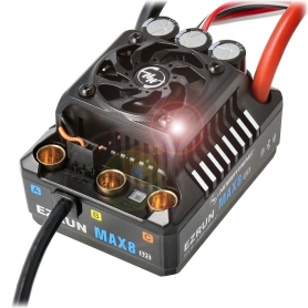 Hobbywing EZRUN MAX8 G2S 160A. 2-6s Regolatore brushless waterproof BEC 6.0A