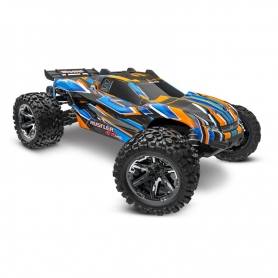 Traxxas Rustler 4wd Vxl-3s Extreme Hd TSM TQi 1:10 Stadium Truck