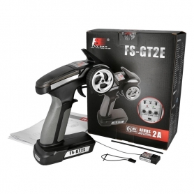 FlySky FS-GT2E radiocomando a volantino 2 canali 2.4 Ghz. + ricevente