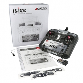 FlySky i4X Radiocomando a stick 4 canali con ricevente