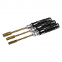 RockAmp Set Attrezzi Cacciaviti in acciaio HSS Titan Plated 11pz. con borsa