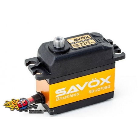 SAVOX SB-2270SG HV Digital Brushless Servo 32kg 0,12sec, 7,4V, 69gr