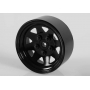 RC4WD 5 Lug Wagon 1.9" Steel Stamped Beadlock Wheels (Black)