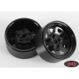 RC4WD 5 Lug Wagon 1.9" Steel Stamped Beadlock Wheels (Black)