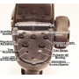 Subaru Impreza 1/10 auto radiocomandata a scoppio on-road 4wd con cambio 2 velocita'.