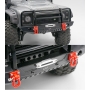 Yeah Racing Paraurti in Alluminio con luci Led Anteriore NERO TRAXXAS TRX-4