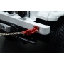 Yeah Racing 1/10 RC Rock Crawler coppia ganci Rossi con staffa (2)