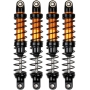 INJORA RC Ammortizzatori 4pcs RC Shock Absorber RC Damper Set per 1/10 RC Crawler Car Axial 100mm