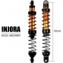 INJORA RC Ammortizzatori 4pcs RC Shock Absorber RC Damper Set per 1/10 RC Crawler Car Axial 100mm