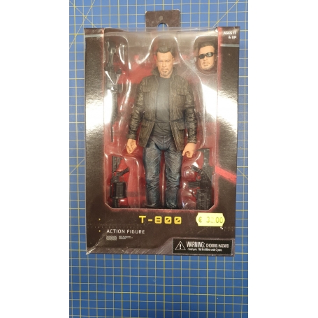 Modellino NECA Terminator Dark Fate T-800 Arnold Schwarzenegger 7" 2019