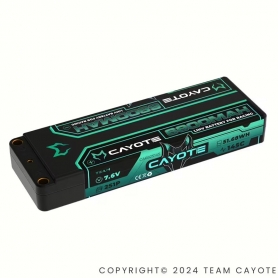 Batteria CAYOTE Racing Lipo Battery 6800mha 2S 145C 7.6v
