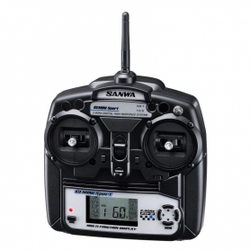 SANWA Gemini Sport + RX391W 2.4ghz 2CH FH-E radiocomando a stick