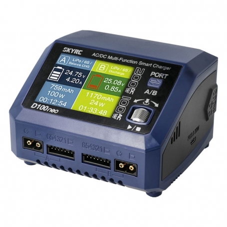 SKYRC D100 Neo LiPo 1-6s 10A 100W AC Caricabatterie