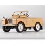 FMS Land Rover Series II GIALLO 1:12 RTR con carrozzeria in ABS rigido
