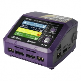 SKYRC Q200 Neo Caricabatterie 4 Uscite 10A. 200W AC/DC 1-6S