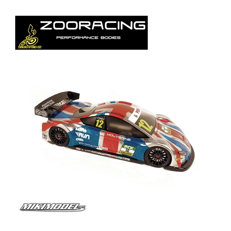 ZooRacing Wolverine MAX 1:10 Touring Car Body - 0.5 mm