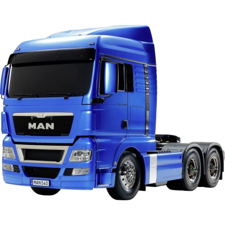 Tamiya 56370 RC MAN TGX 26.540 Met.Hell-Blau la. 1:14 Elettrica Camion modello In kit da costruire Pre-verniciato