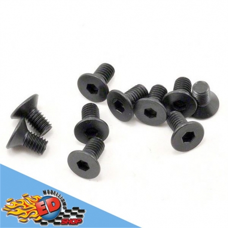 S-Workz M3x6mm FH/ST viti in acciaio testa svasata (10)