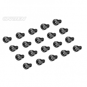 CARTEN Screw Set 12.9- CH M3x6(Black Nickel Coating) (20) Cylindrical head
