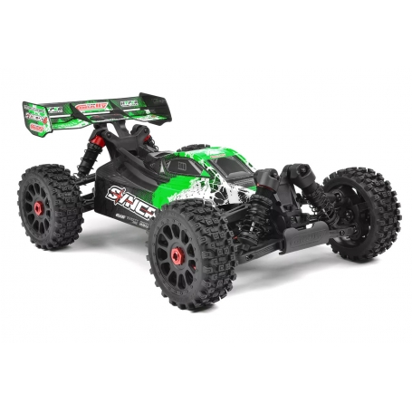 Team Corally C-00287-G SYNCRO-4 Buggy senza spazzole 3-4S 4WD 1:8 RTR, verde