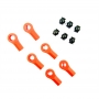 UNIBALL CON SFERA FLANGIATA IN ACCIAIO (6PZ) ARANCIO