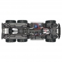TRX-6 Mercedes-Benz G 63 AMG 6×6 Trail Crawler con Kit Luci-Nero