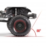 TRX-6 Mercedes-Benz G 63 AMG 6×6 Trail Crawler con Kit Luci-Nero