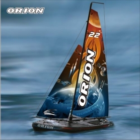 JOYSWAY 8803 barca a Vela Orion v2 2.4g rtr sailboat blue color,