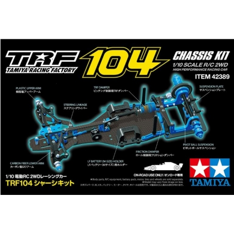 Telaio TRF104 formula 1 1/10 in kit Tamiya