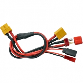 Cavetto x caricabatterie XT60 Multi Connettore XT60-TPlug-BEC-Futaba