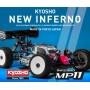 Kyosho Inferno MP11 1:8 4WD RC Nitro Buggy 2025 Kit Cod K.33028B