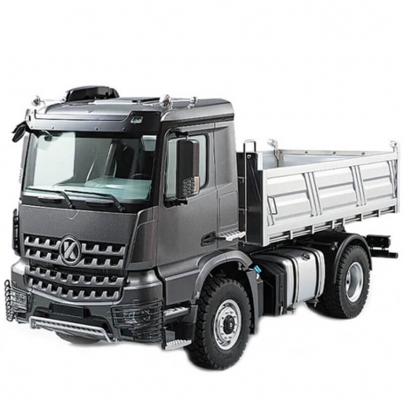 HUINA TOYS Camion K5701 Kabolite 4x4 dump truck con Luci Suoni e cassone ribaltabile 1:14 GRIGIO
