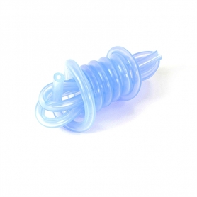 FASTRAX SUPERFLEX tubo miscela silicone 1mt BLU TRASPARENTE