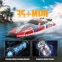 VOLANTEX Arrobolt LUMEN SR40 Brushless Boat ARTR RED con scafo illuminato a LED