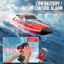 VOLANTEX Arrobolt LUMEN SR40 Brushless Boat ARTR RED con scafo illuminato a LED