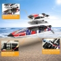 VOLANTEX Arrobolt LUMEN SR40 Brushless Boat ARTR RED con scafo illuminato a LED