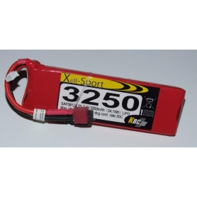 Lipo Xell-Sport 7.4V 3250MAH 2S 30C