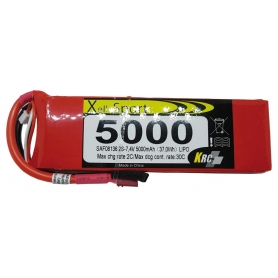 Lipo Xell-Sport 7,4V 5000MAH 2S 30C