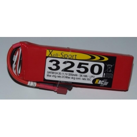 Lipo Xell-Sport 11.1V 3250MAH 3S 30C