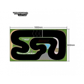 Pista XXL per Turbo Racing Micro Rally (90x160 cm)