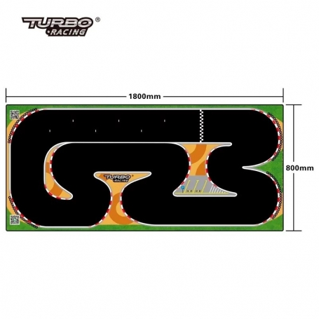 Pista XXL per Turbo Racing Micro Rally (80*180 cm)