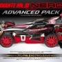Tamiya 18662 AVANTE MKIII NERO ADVANCER PACK Telaio MS Mini 4wd