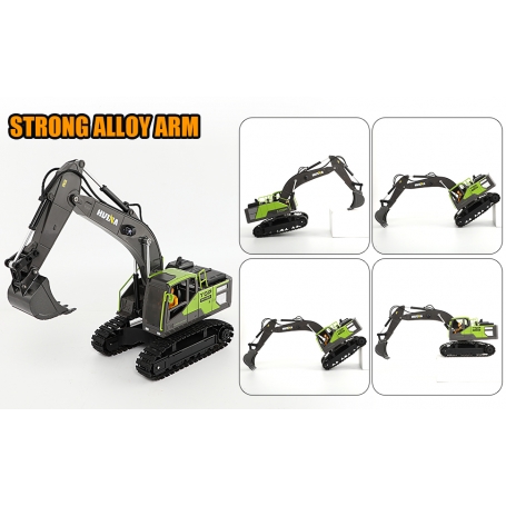 ESCAVATORE VERDE 13CH 1:18