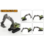 ESCAVATORE VERDE 13CH 1:18